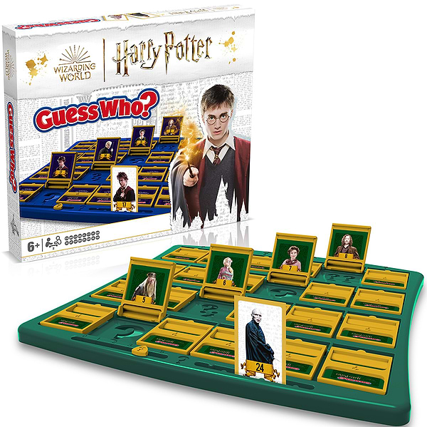 Фото - Настільна гра карткова (5-7 років) Winning Moves HARRY POTTER - Guess Who? (WM03364-ML2-6)