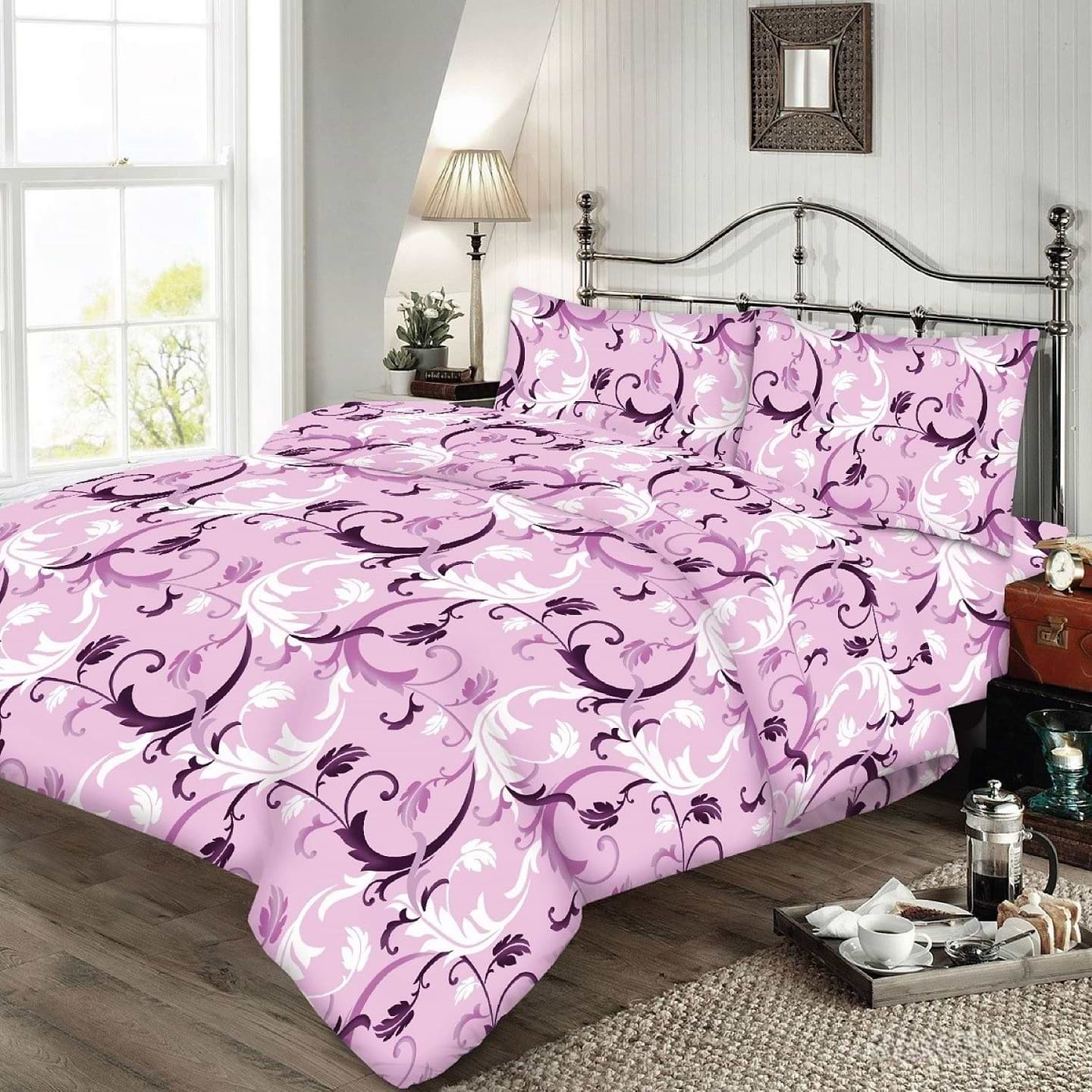 Комплект постельного белья Zastelli Violet Gold 200х220 см лиловый (40-0576)