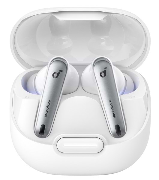 Фото - Навушники вкладиші бездротові TWS Anker SoundСore Liberty 4 NC Clear White (A3947G21)