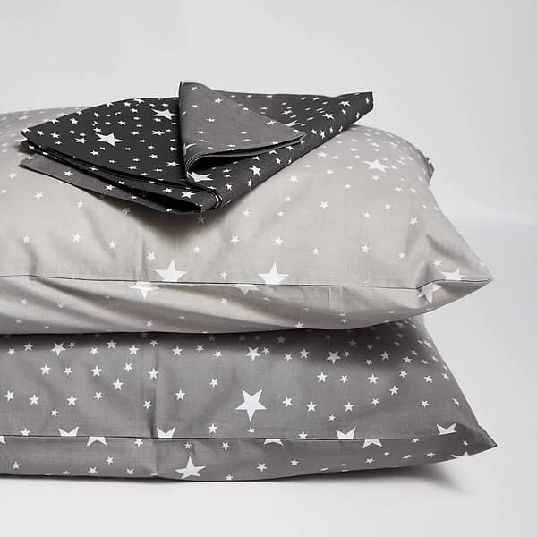 Фото - Комплект постільної білизни Moon&Star Бязь Gold Люкс Night Sky 200х220 нав. 40х60 см 2 шт. (MS-890000399)