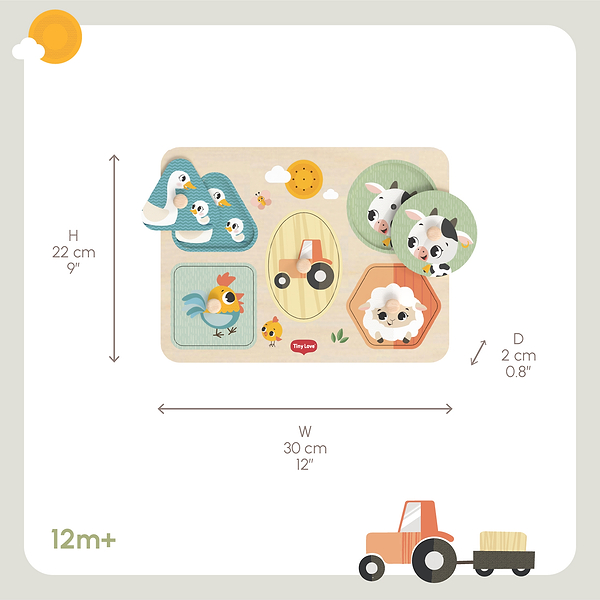 Фото - Интерактивный сортер Tiny Love Farmers Funday от 12 мес. (1511106830)