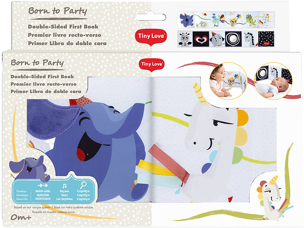 Фото - Книжка-игрушка Tiny Love Born to Party (1602000030)