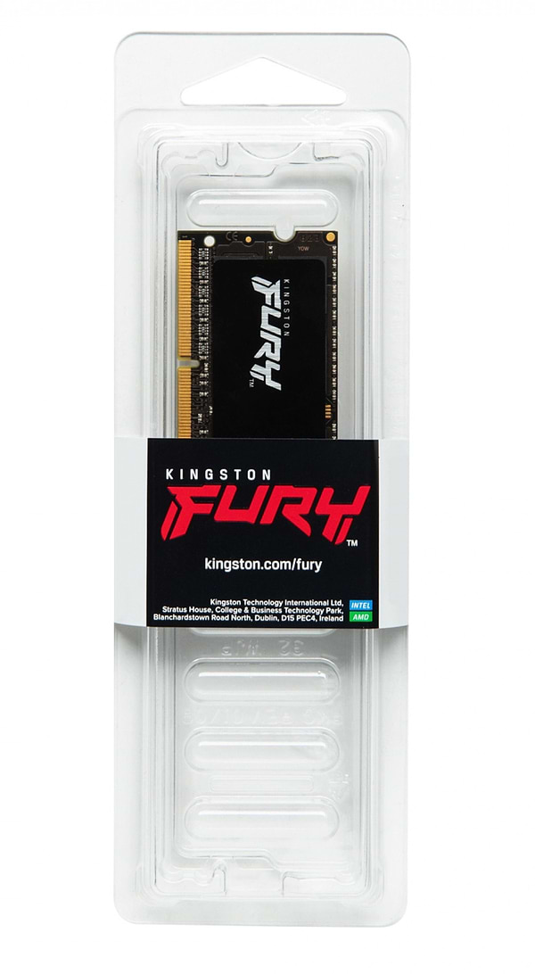 Фото - Память DDR Kingston DDR4 32GB 3200 FURY Impact (KF432S20IB/32)