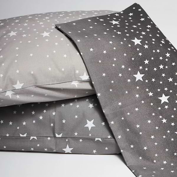 Фото - Комплект постільної білизни Moon&Star Бязь Gold Люкс Night Sky 200х220 нав. 40х60 см 2 шт. (MS-890000399)