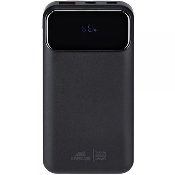 Фото - Батарея мобільна RIVACASE RIVAPOWER 10000 mA Black (VA2211)