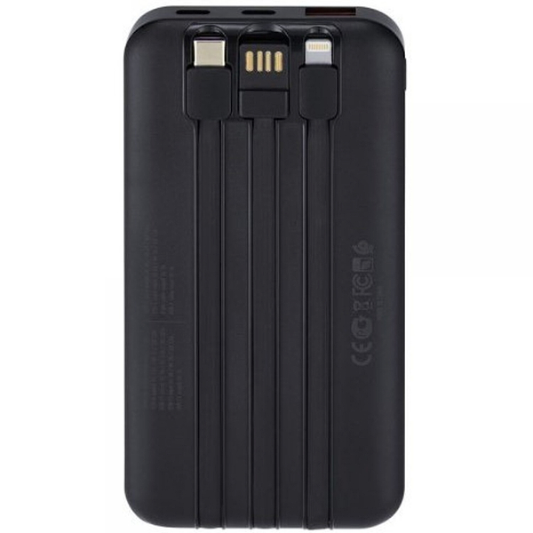 Фото - Батарея мобільна RIVACASE RIVAPOWER 10000 mA Black (VA2211)