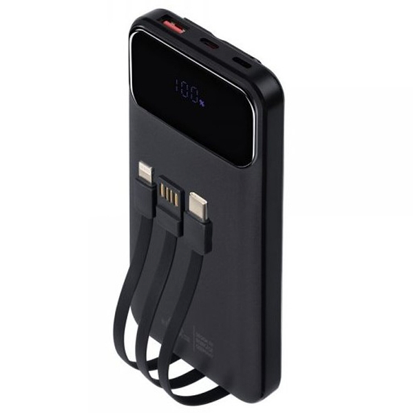 Фото - Батарея мобільна RIVACASE RIVAPOWER 10000 mA Black (VA2211)