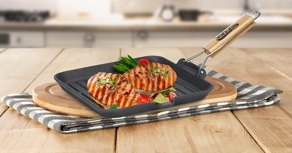 Фото - Сковорода гриль Vanora VN-HYCC-61