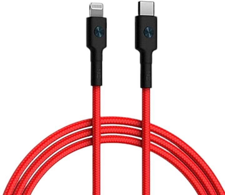 Кабель синхронізації даних Xiaomi USB-C - Lighting Red 0.3 m (AL872 Red)