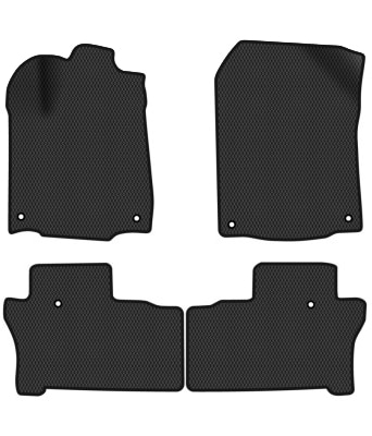 EVA коврики в салон авто EVAtech для Pilot Elite 8 seats Honda 2015-2022 3 поколение SUV USA HA13337PDC4TL6RBB