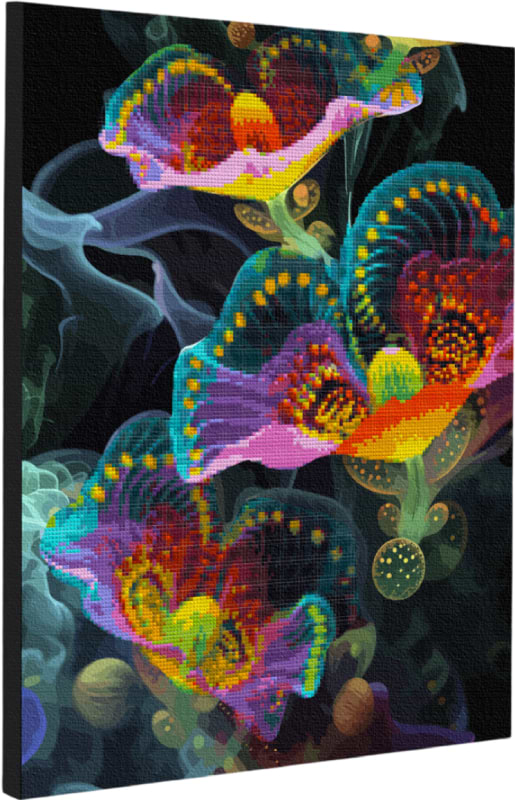 Картина по номерам Santi Космический цветок 40х50 см (954981)