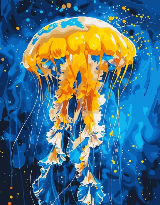 Картина по номерам Santi Танец медузы 40х50 см (955067)