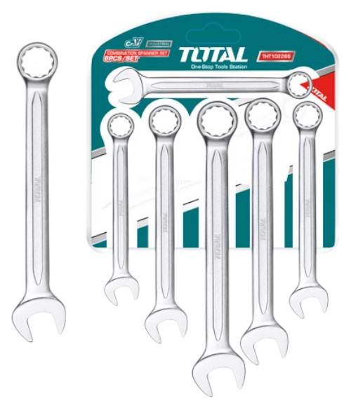 Ключ комбинированный Total 6 шт. (THT102266)