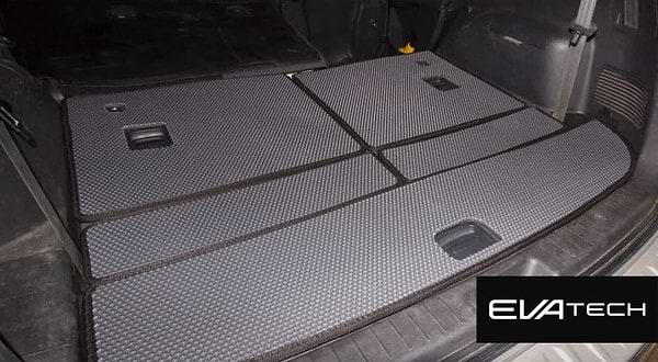 Фото - EVA коврик в багажник авто EVAtech для Santa FE (CM) 7 seats Hyundai 2006-2010 2 поколение SUV Korea (HY33307BE5RBB)