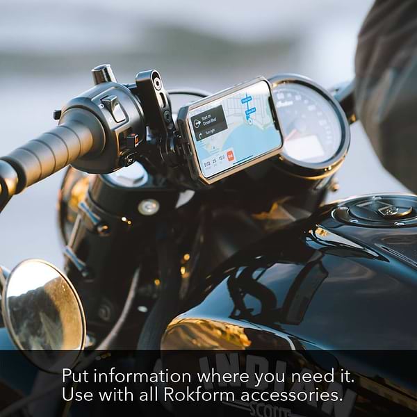 Фото - Уценка - Держатель для мобильного устройства Rokform Pro Serie Polished Alu Motorcycle Perch Mount (334201P-PA)