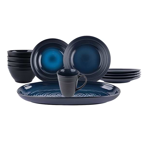 Фото - Салатник Krauff 11,8 см Lucerne Black&Blue (24-320-003)