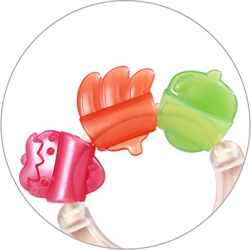 Фото - Погремушка BabyOno Фрукты (1594)