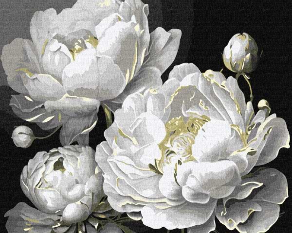 Фото - Картина по номерам Ideyka Безупречная красота с красками металлик 2 (в обложке) 40х50см (KHO3302)