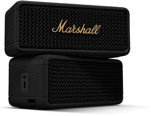Фото - Портативная акустика Marshall Emberton III Black and Brass (1006884)