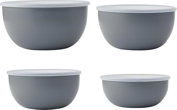 Фото - Набір мисок KitchenAid Coreline 355/591/828/1065 мл 4 шт. (KQG176OSCGG)