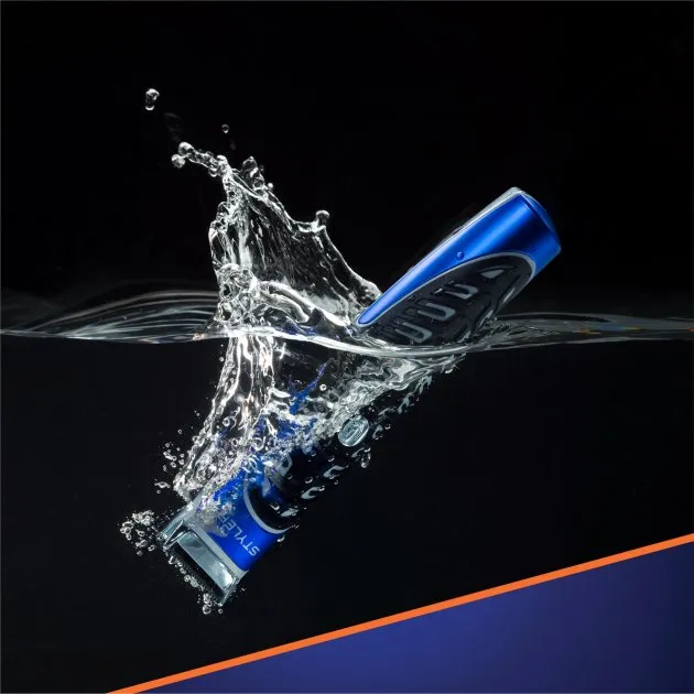 Фото - Станок мужской Gillette FUSION ProGlide Styler Стайлер+1 картр.Power+3 Нас д/моделирован.бороды/усов