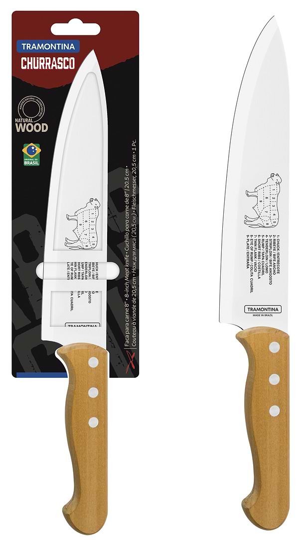 Фото - Нож для мяса Tramontina Barbecue (22934/108)