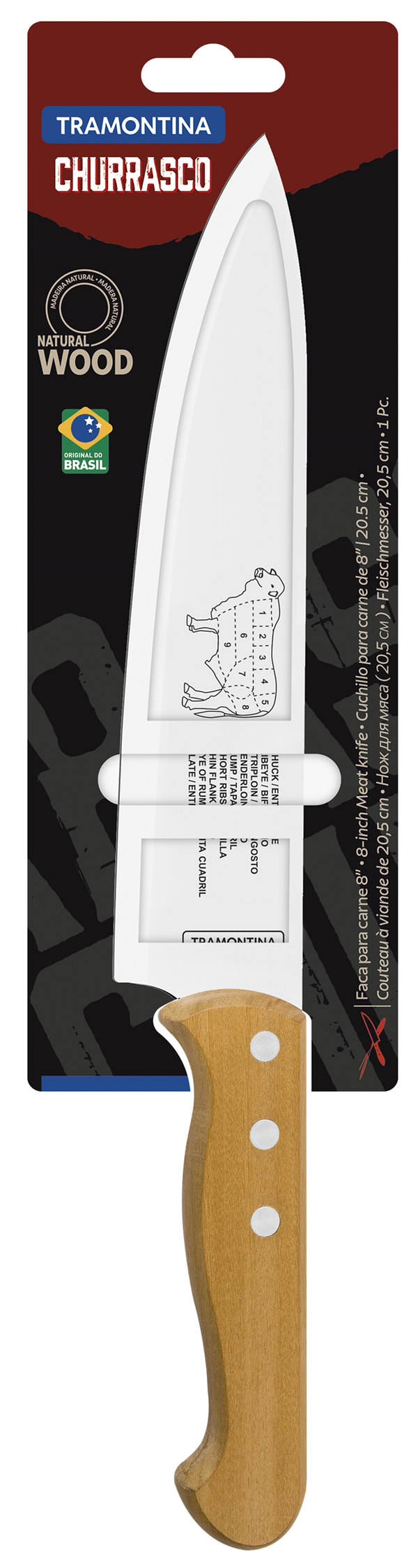 Фото - Нож для мяса Tramontina Barbecue (22934/108)