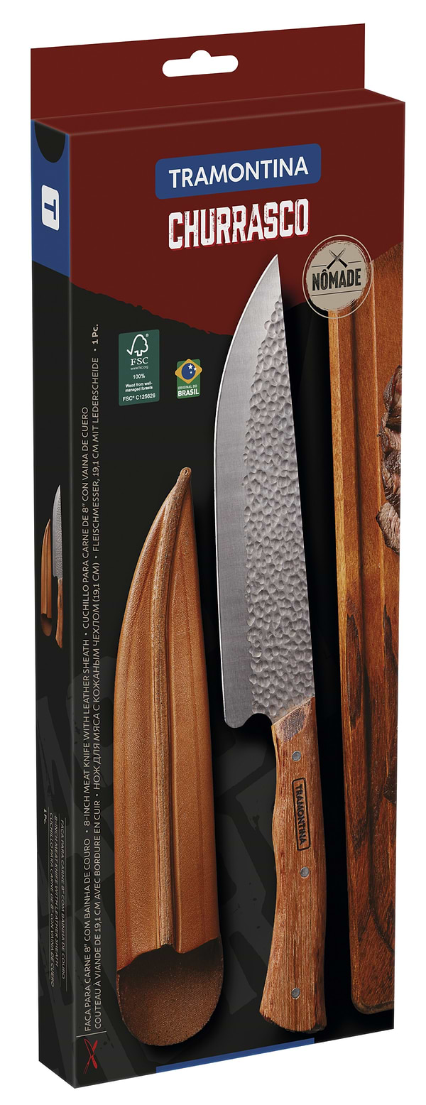 Фото - Ніж для м'яса Tramontina Nomade 19,1 см (22869/008)