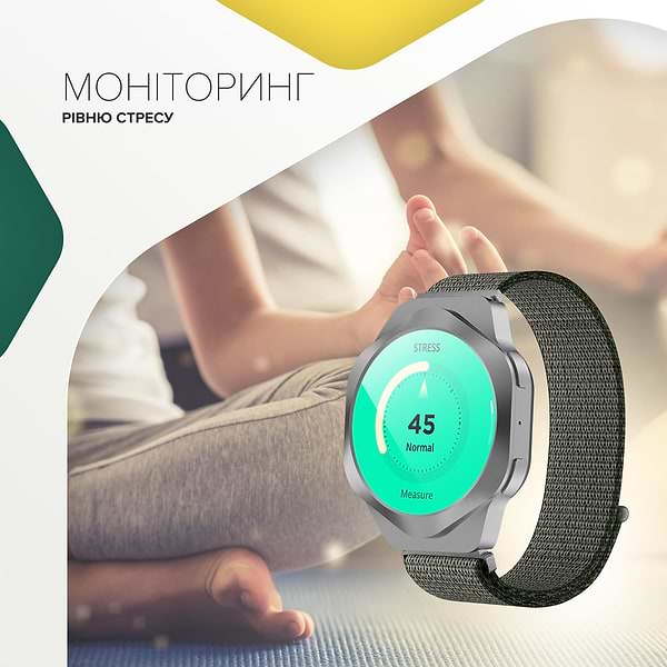 Фото - Смарт-годинник Canyon Hexagon SW-88 BT-CALL Black (CNS-SW88BB)