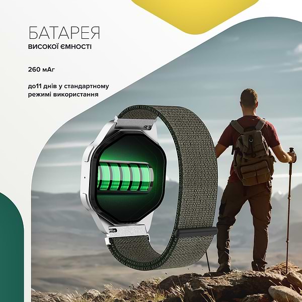 Фото - Смарт-годинник Canyon Hexagon SW-88 BT-CALL Black (CNS-SW88BB)