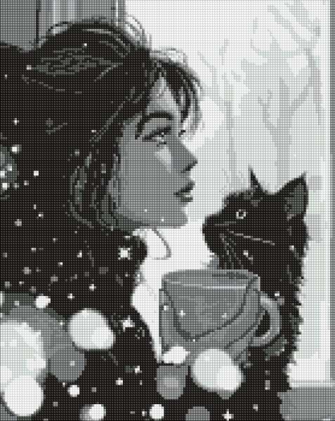 Алмазная живопись Ideyka Утренняя тишина 40х50 см (AMO8002)