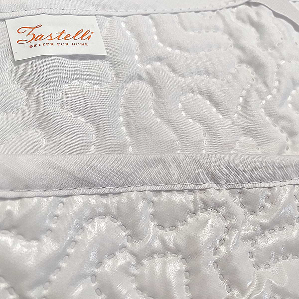 Фото - Наматрацник Zastelli паяний 180х200 см білий (15811)