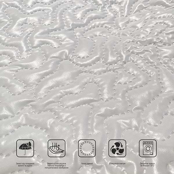 Фото - Наматрасник Zastelli паяный 200х200 см белый (17402)