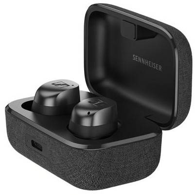 Фото - Наушники вкладыши беспроводные TWS Sennheiser Momentum True Wireless 4 Black (700365) Фото - Наушники вкладыши беспроводные TWS Sennheiser Momentum True Wireless 4 Black (700365)