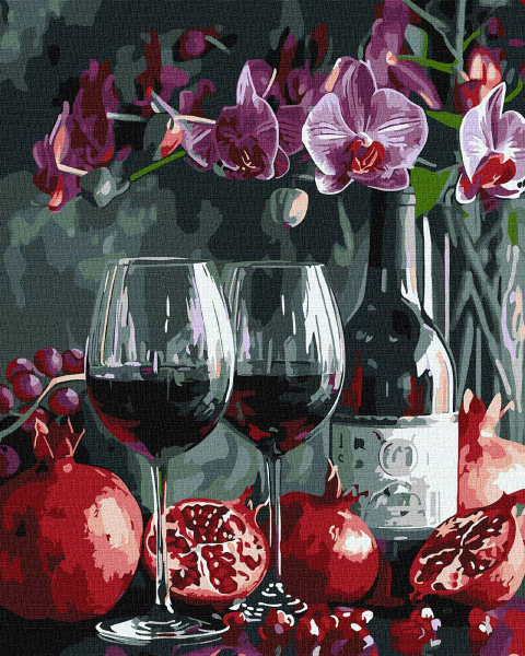 Картина по номерам Ideyka Цветение орхидей 40х50 см (KHO5700)