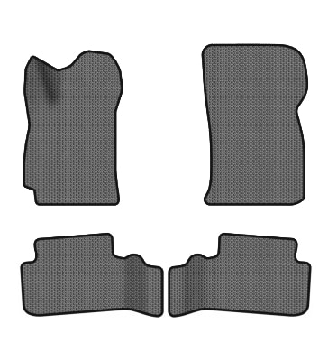 EVA коврики в салон авто EVAtech для Sens Daewoo 2002-2017 1 поколение Sedan EU DO33609PDC4SGB