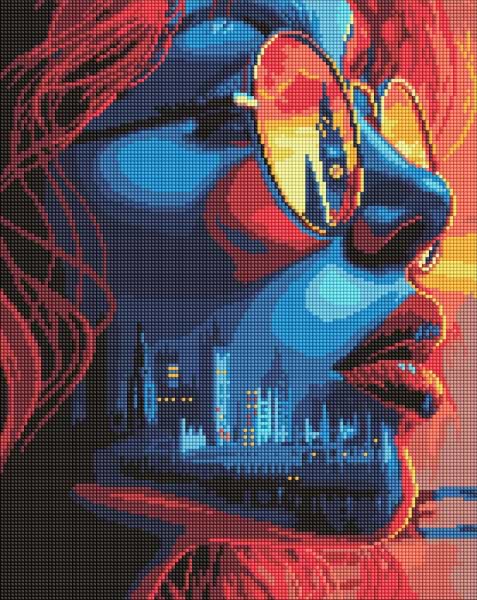 Алмазная живопись Ideyka Закат в Лондоне 40х50 см (AMO8064)