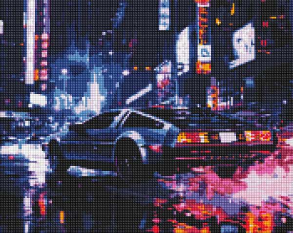 Алмазная живопись Ideyka Ночное путешествие 40х50 см (AMO8051)