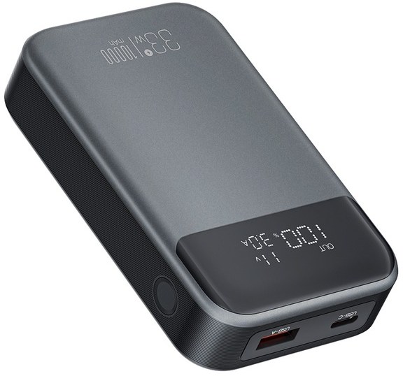 Батарея мобільна XO PR232 - 10000 mAh PD30W + PPS33W (PR232_Black) - Фото 1