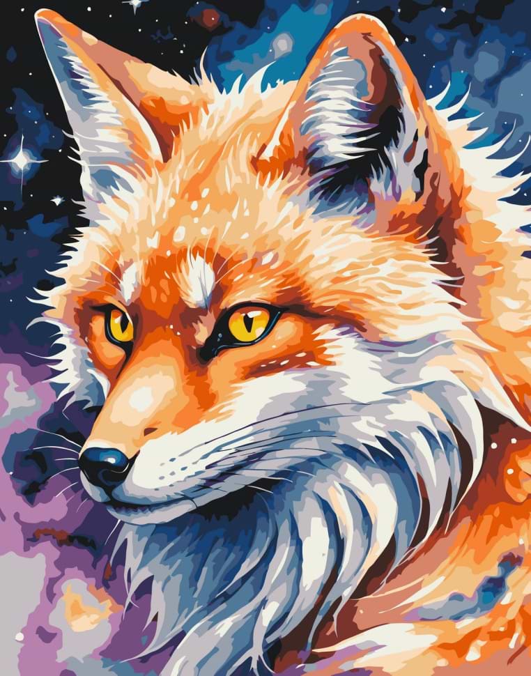 Картина по номерам ArtCraft Очаровательная лиса 40х50 см (11584-AC)