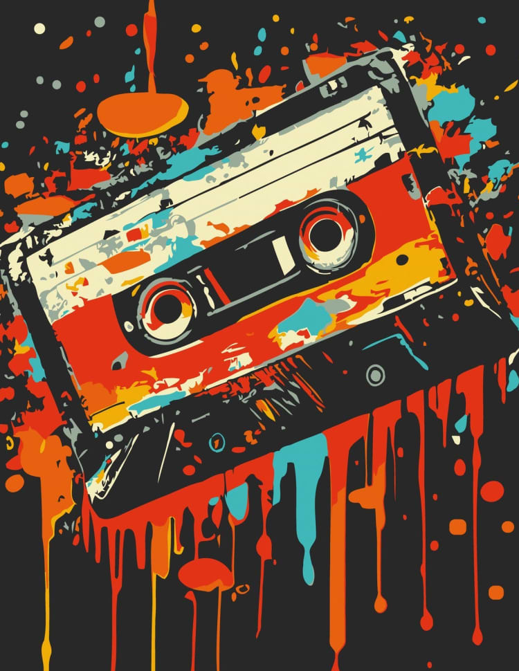 Картина по номерам ArtCraft Палитра звука 40х50 см (12032-AC)