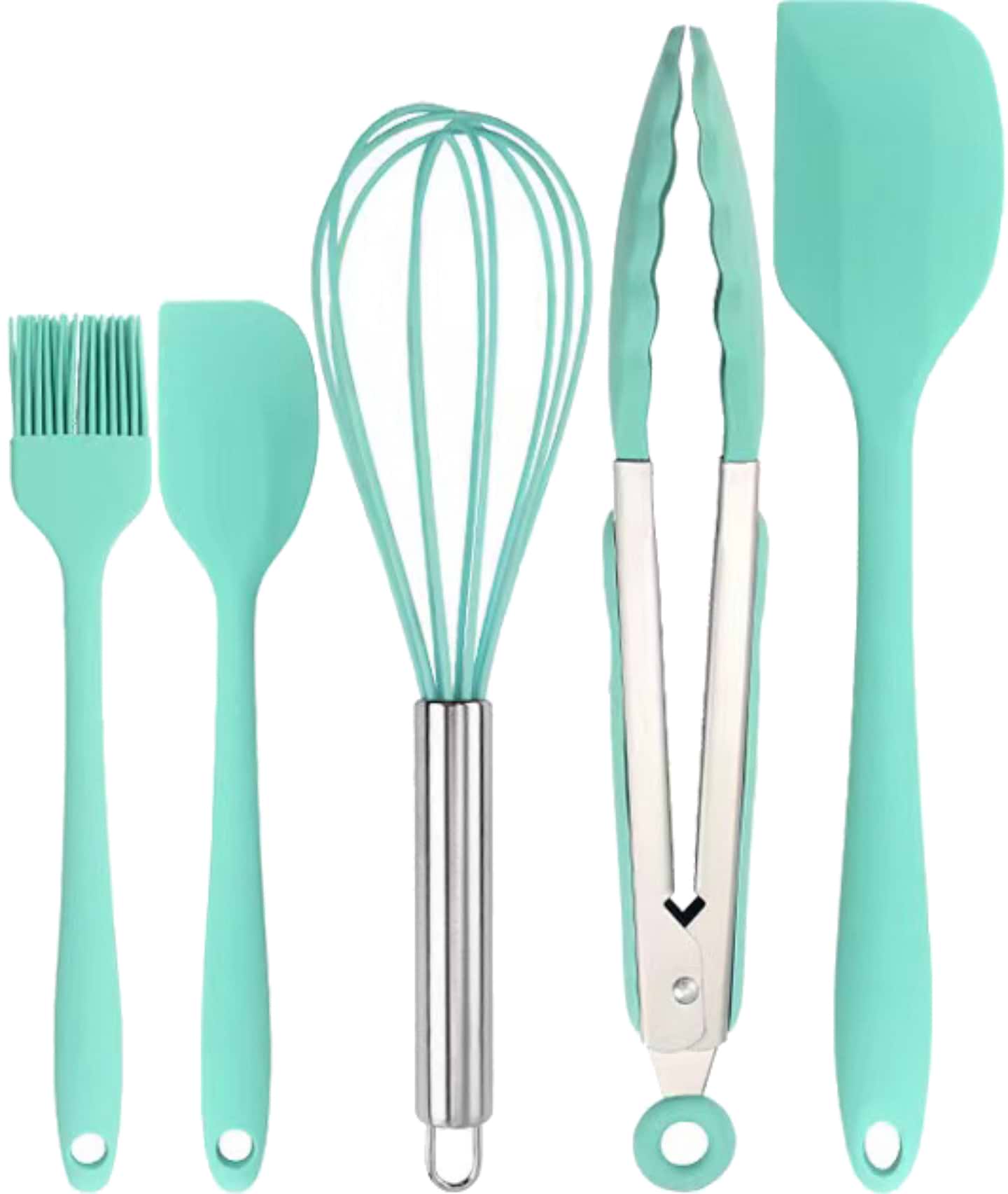 Кухарський набір приладів Con Brio 09C003C-1-5PC XJ бирюзовый - Фото 1