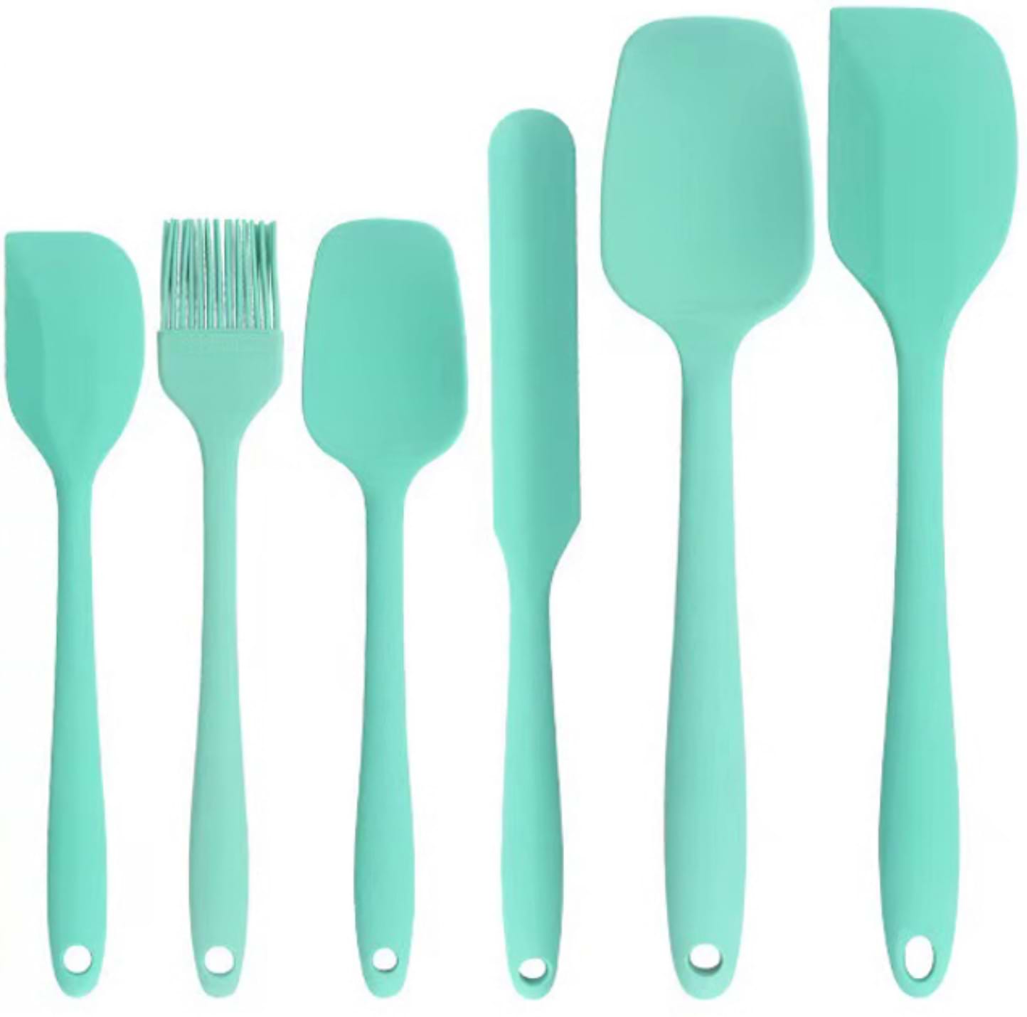 Кухарський набір приладів Con Brio 09C003C-1-6PC XJ бирюзовый - Фото 1