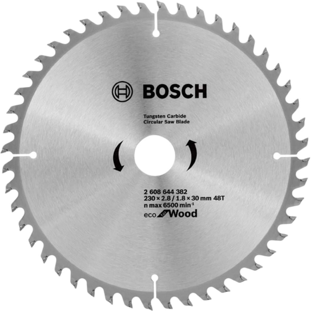 Круг відрізний по дереву Bosch Eco for Wood 230x30-48T (2.608.644.382)
