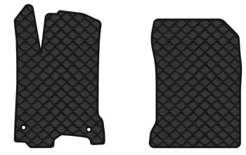 Килимки з екошкіри в салон авто передні EVAtech ECO для Laguna (T) MT Renault 2007-2015 3 покоління Combi EU RT33686A2AV2BBB