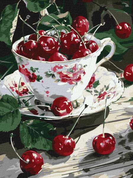 Купить Картина по номерам Ideyka Вишневое наслаждение 30х40 см (KHO5707) - Фото 1 Картина по номерам Ideyka Вишневое наслаждение 30х40 см (KHO5707) - Фото 1