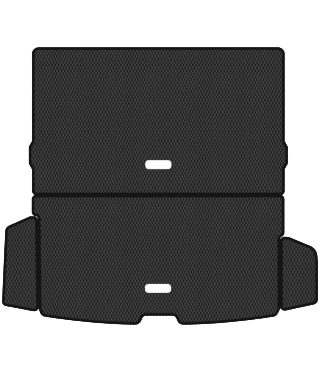EVA коврик в багажник авто EVAtech для XC90 5 seats Volvo 2014-2020 2 поколение SUV EU (VV33702BG4RBB)