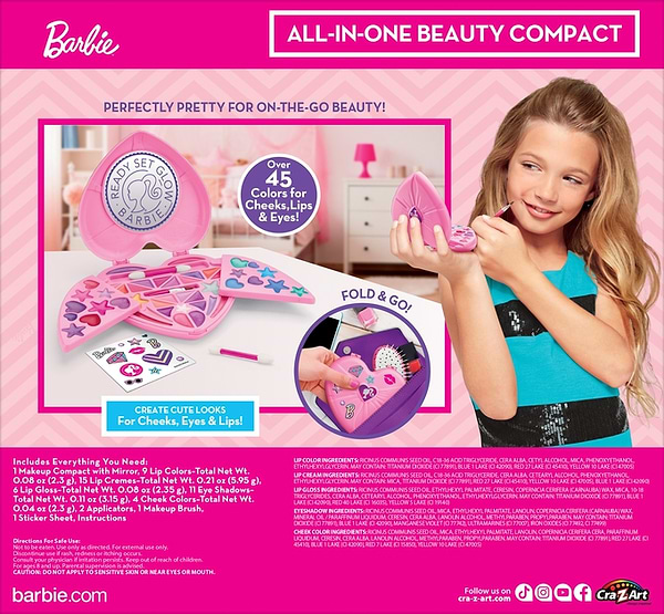 Фото - Набор для лица Cra-Z-Art Barbie All in One Beauty Compact (34067CRA)