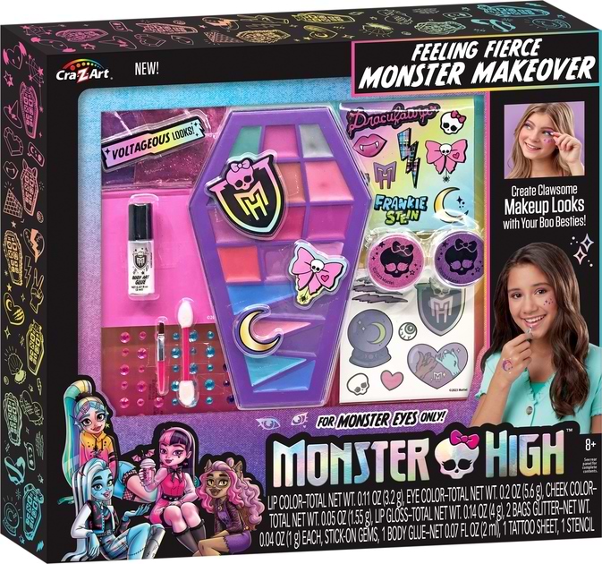 Набор косметики Cra-Z-Art Monster High Feeling Fierce Makeover (72208CRA)