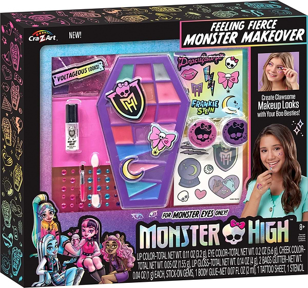 Фото - Набор косметики Cra-Z-Art Monster High Feeling Fierce Makeover (72208CRA)